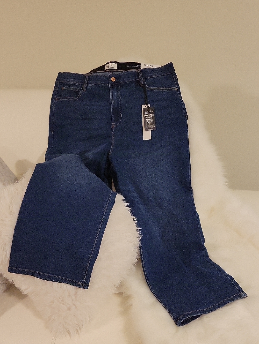Nicole Miller Dark Blue Denim Size 20 BRAND NEW W/ TAGS NWT